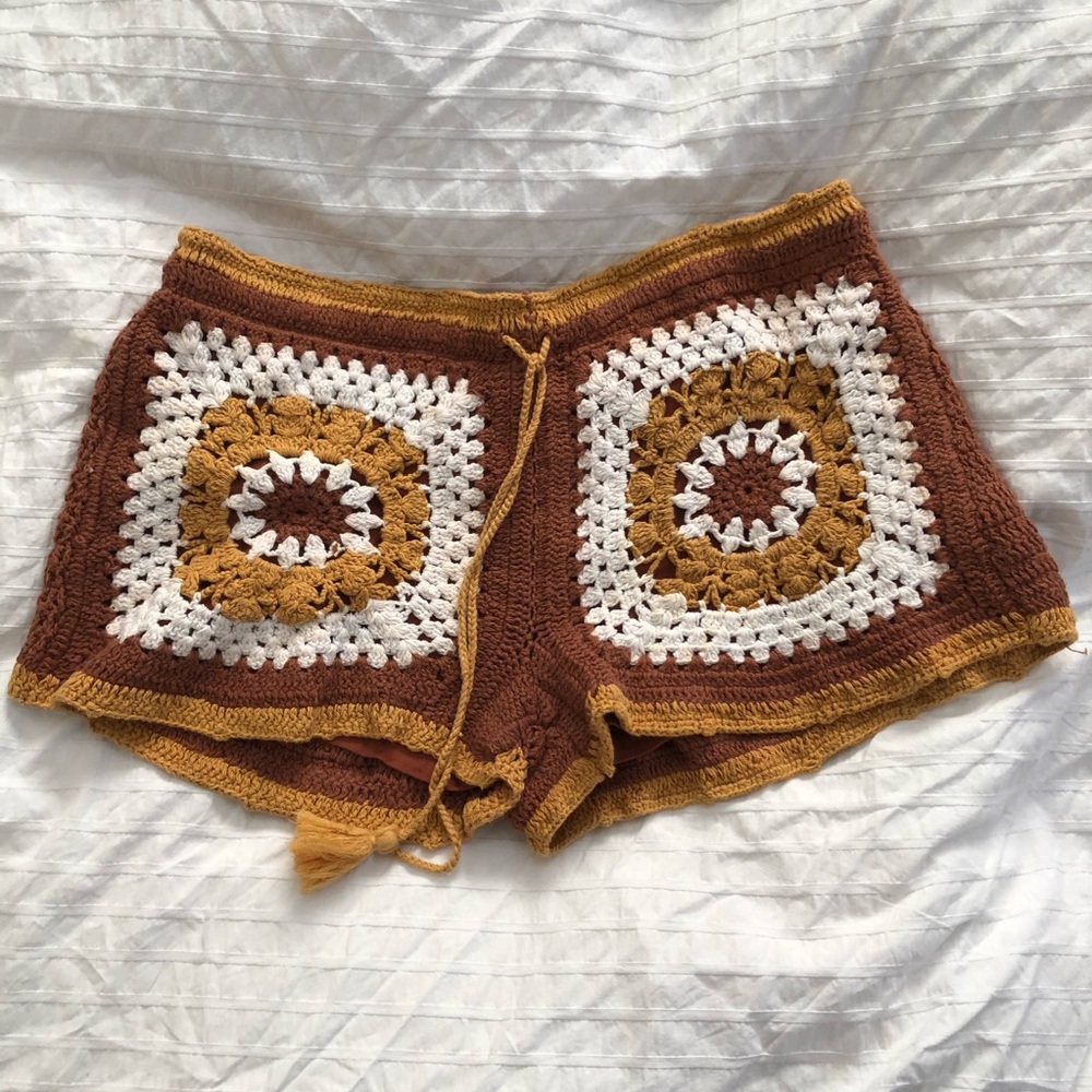 Urban Outfitters Crochet Shorts